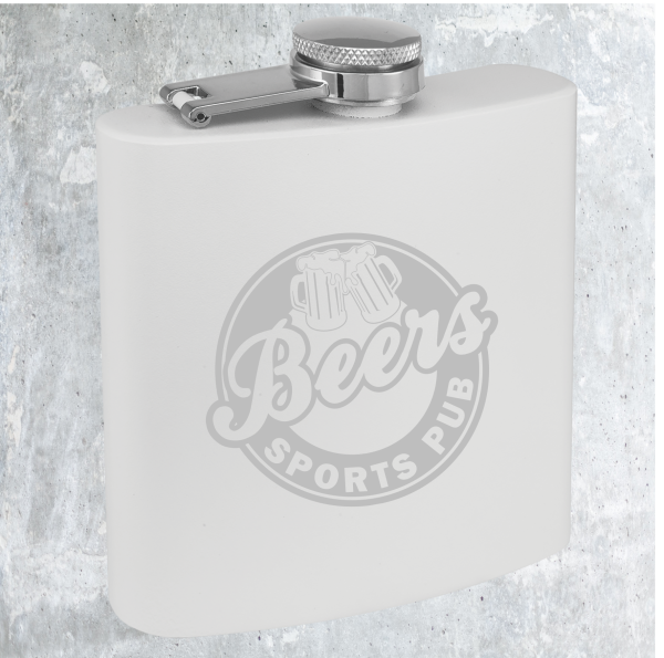 6 oz. Stainless Steel Flasks - Image 2