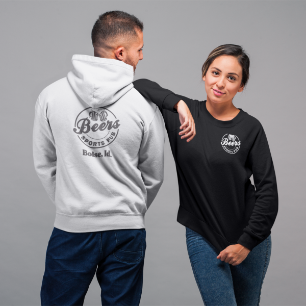 Gildan SF500 Midweight Fleece Adult Hooded Sweatshirt – 80/20 Cotton/Polyester
